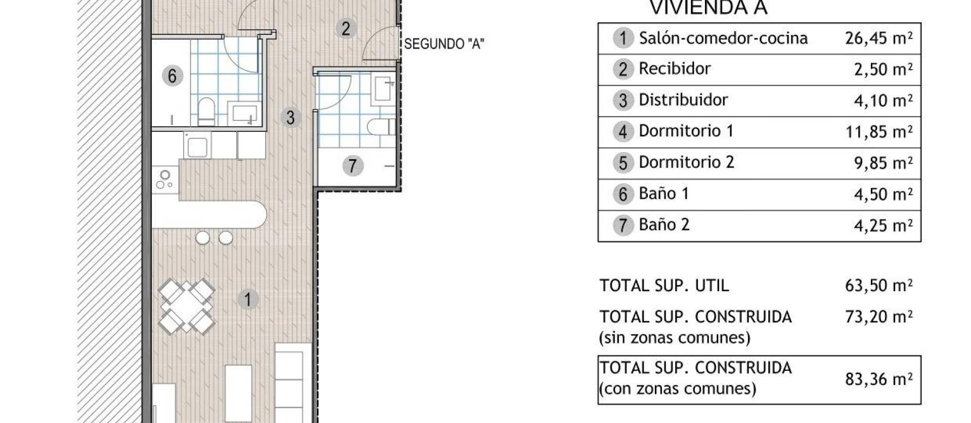 Nueva construcción  - Apartment - Puerto De Mazarron - Playa del Puerto