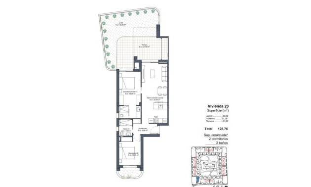 Nueva construcción  - Bungalow - Ciudad Quesada - Lo Marabú