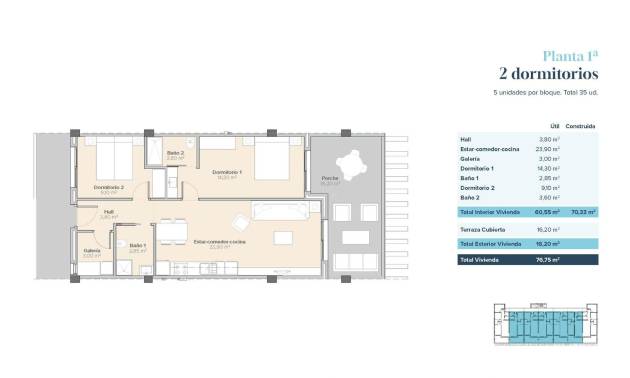 Nueva construcción  - Apartment - Vera - Vera Playa