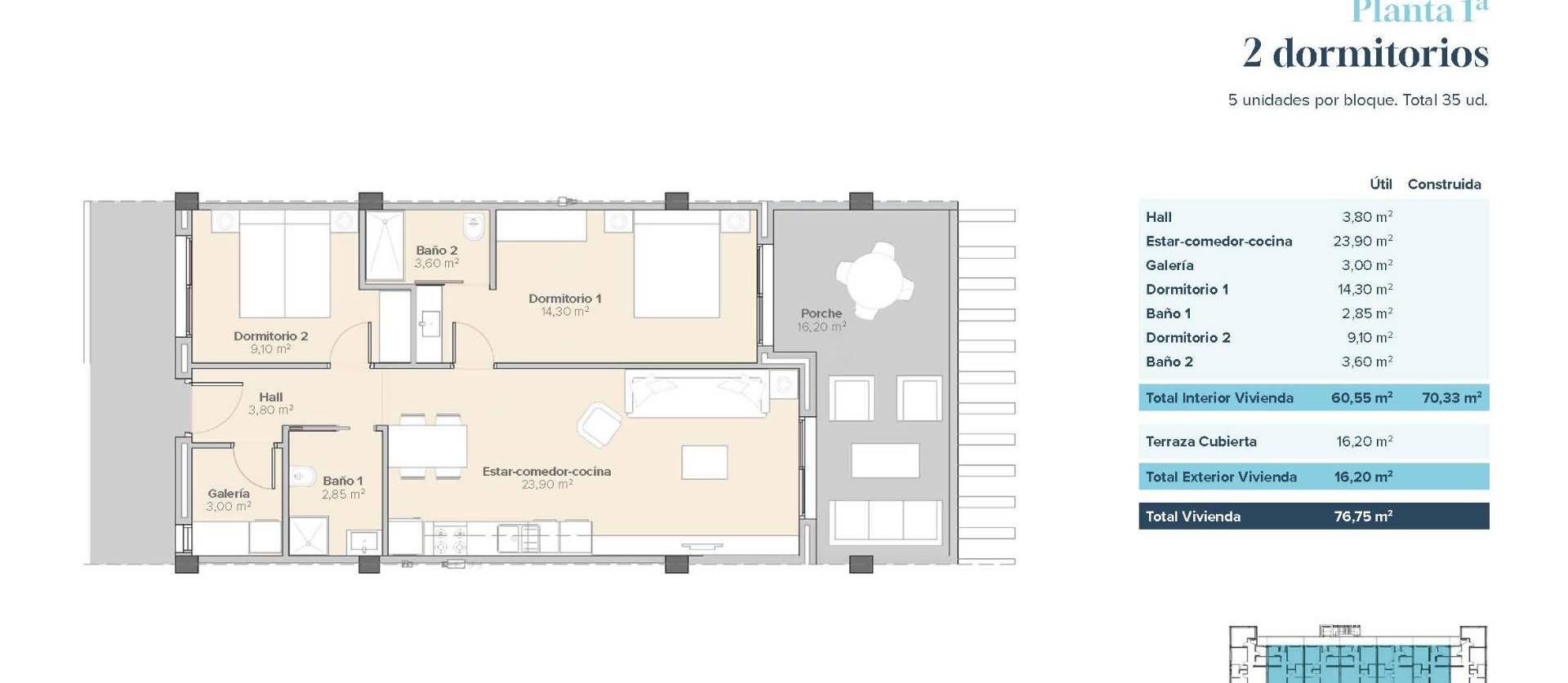 Nueva construcción  - Apartment - Vera - Vera Playa