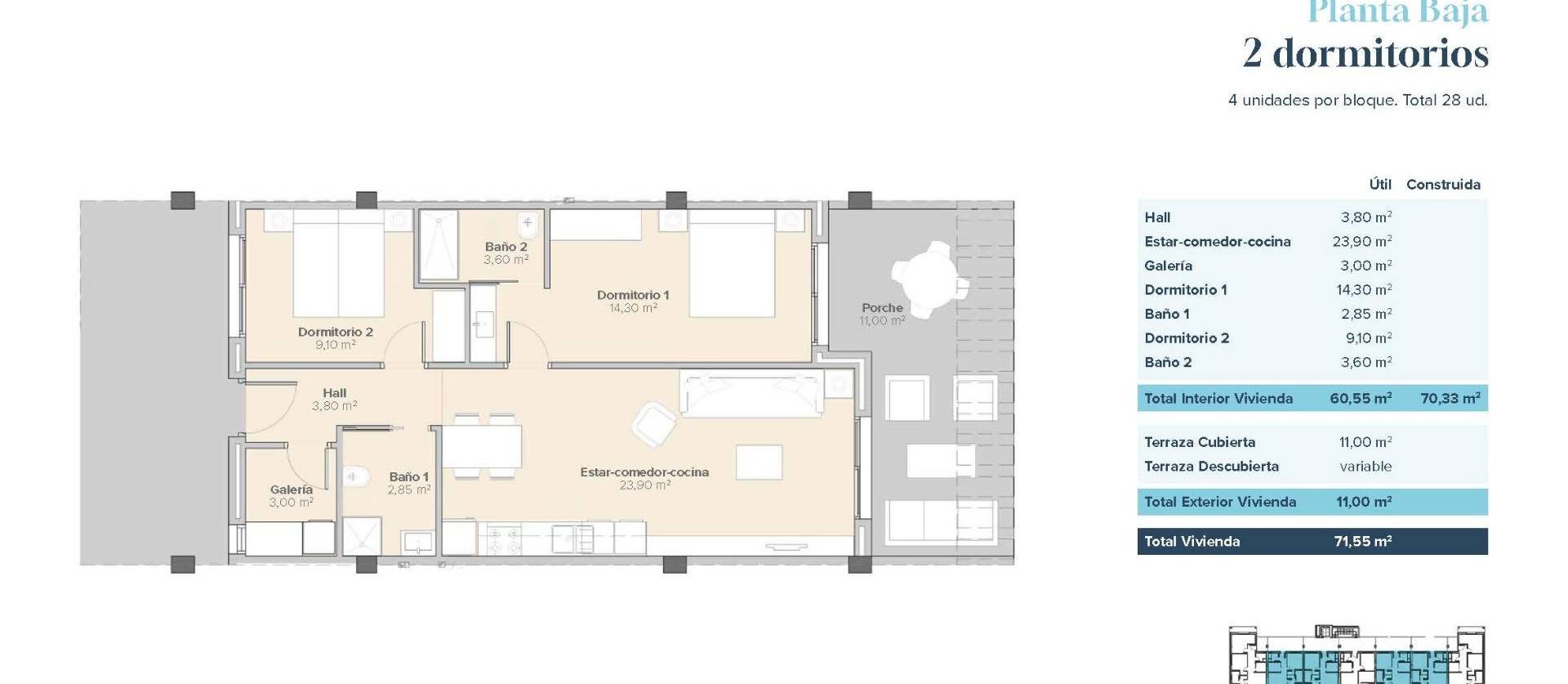 Nouvelle construction - Apartment - Vera - Vera Playa