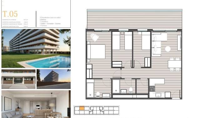 Nieuwbouw projecten - Appartment - Moncofa - Playa de Moncofa