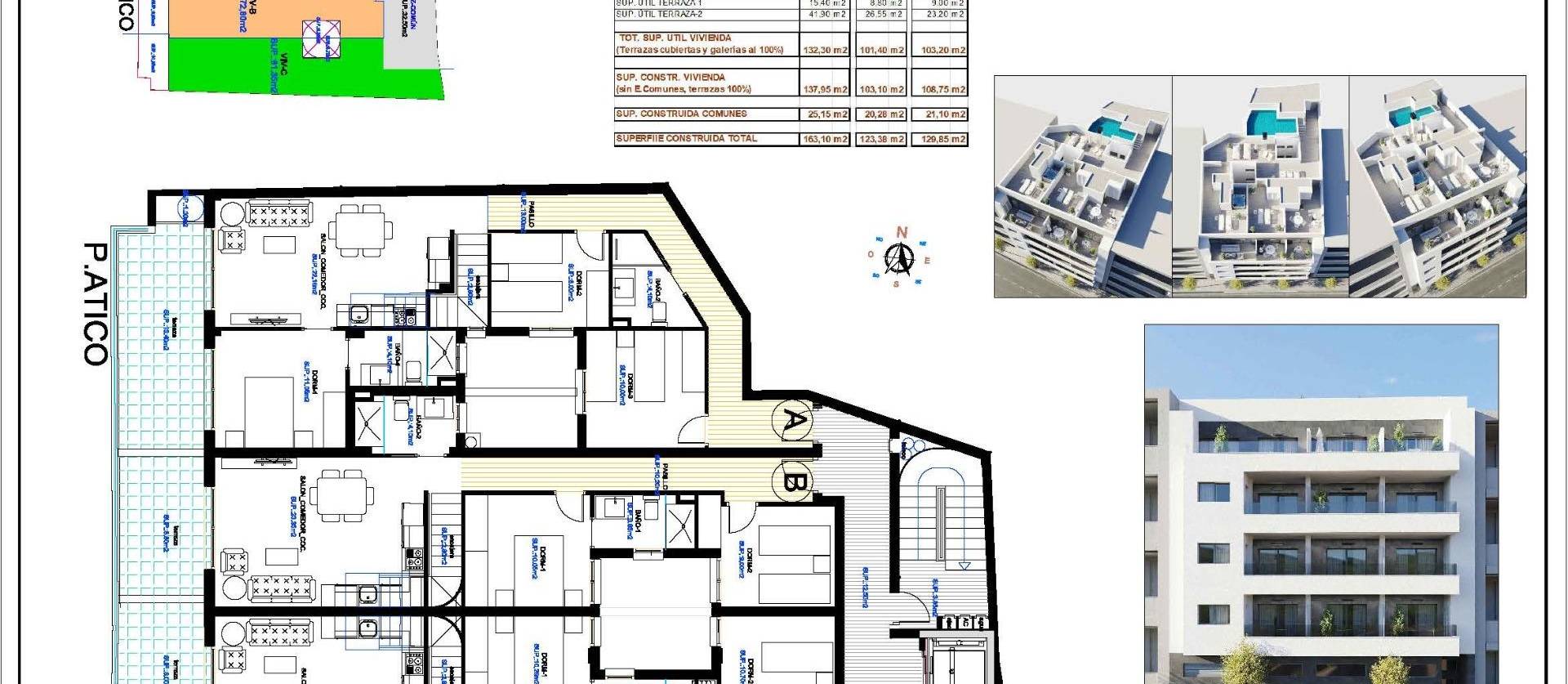 Nieuwbouw projecten - Appartment - Torrevieja - Center