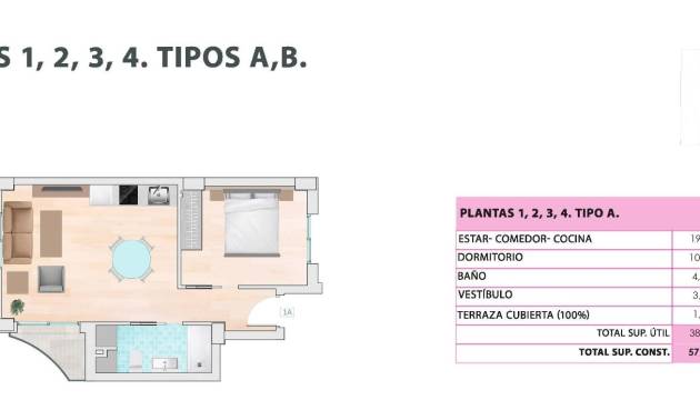Nieuwbouw projecten - Appartment - Guardamar del Segura - Pueblo