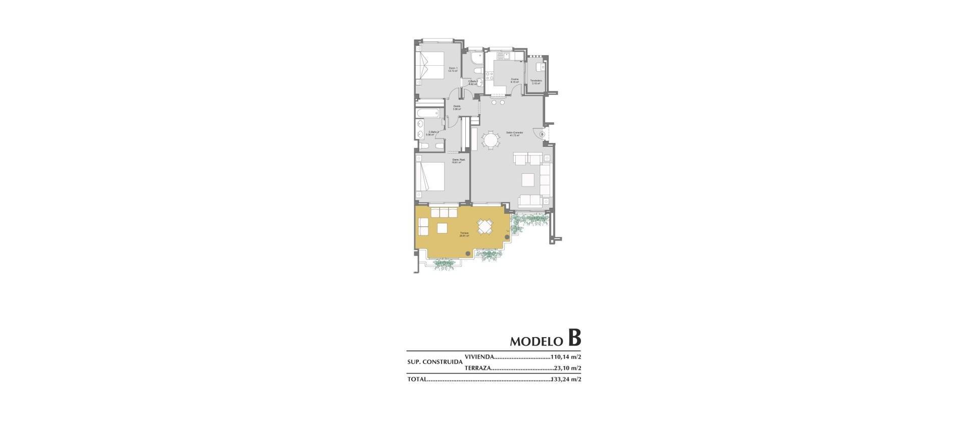 Nueva construcción  - Apartment - Orihuela Costa - Lomas de Campoamor