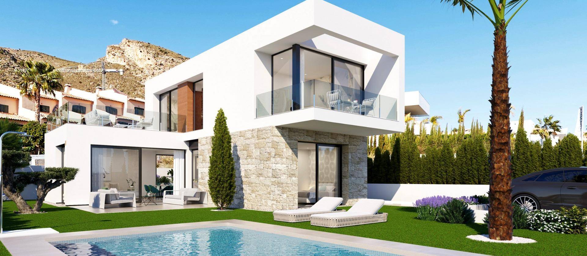Nieuwbouw projecten - Villa - Finestrat - Sierra Cortina