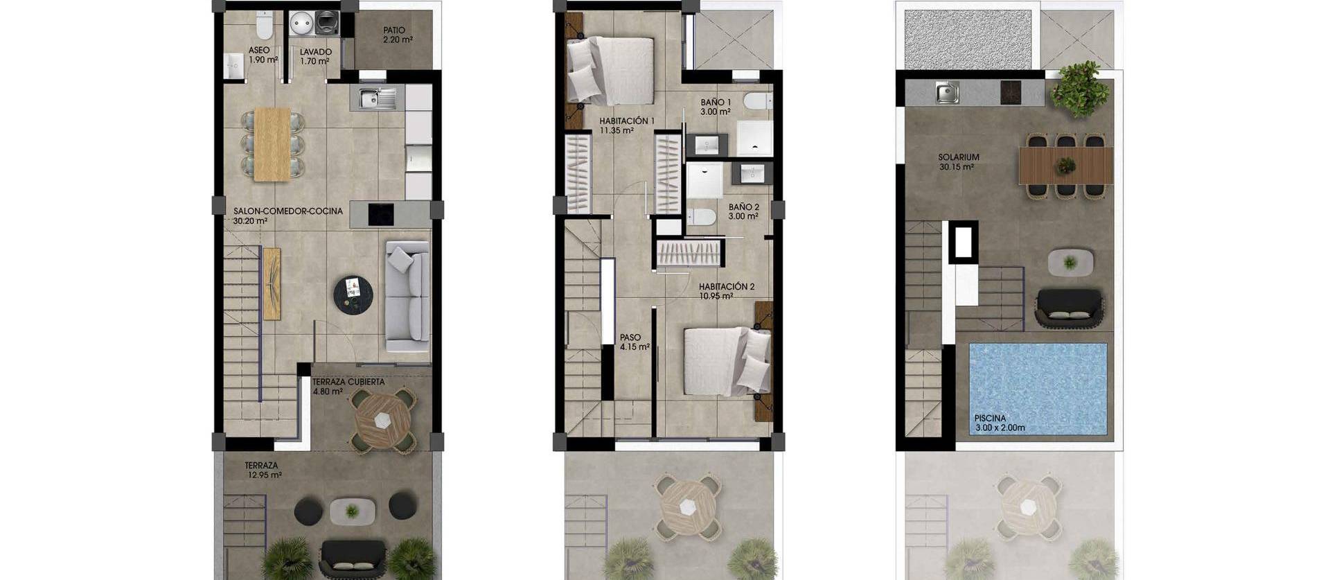 New Build - Townhouse - Dolores - Sector 2