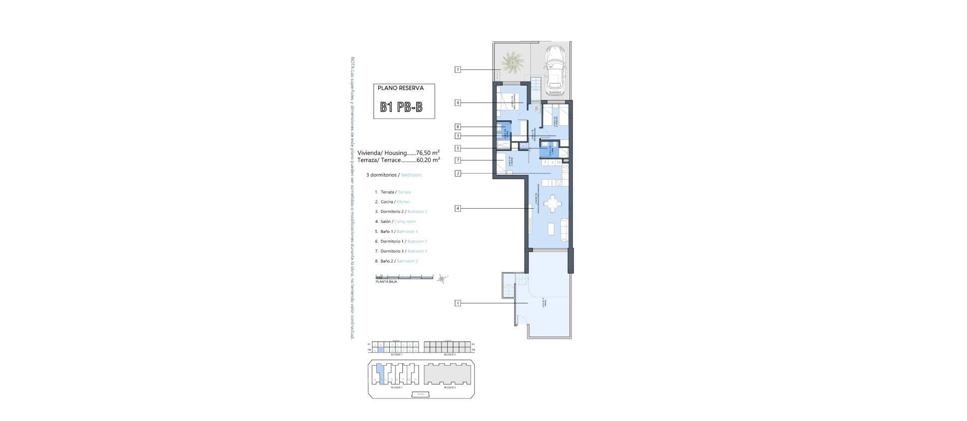 Nueva construcción  - Bungalow - Dolores - Sector 3