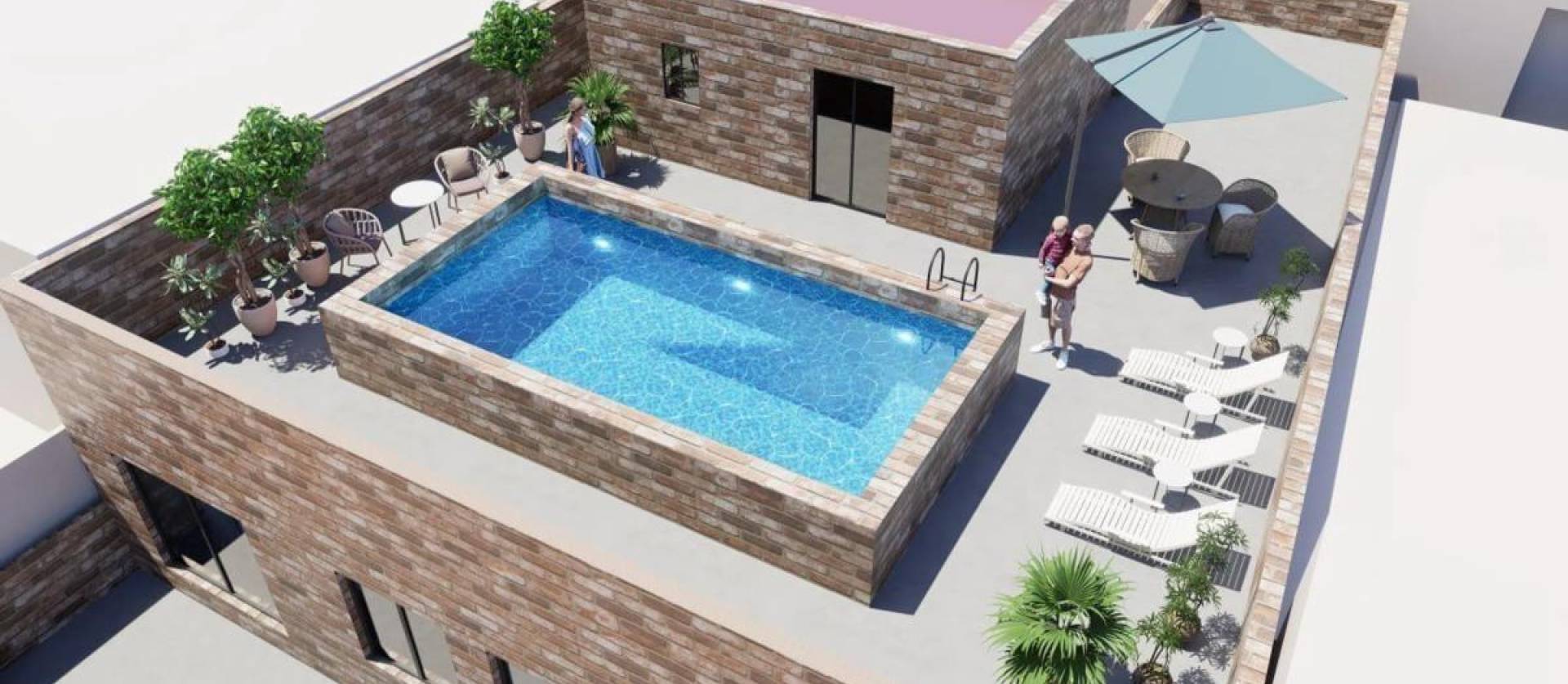 Nouvelle construction - Apartment - Torrevieja - Playa El Acequión