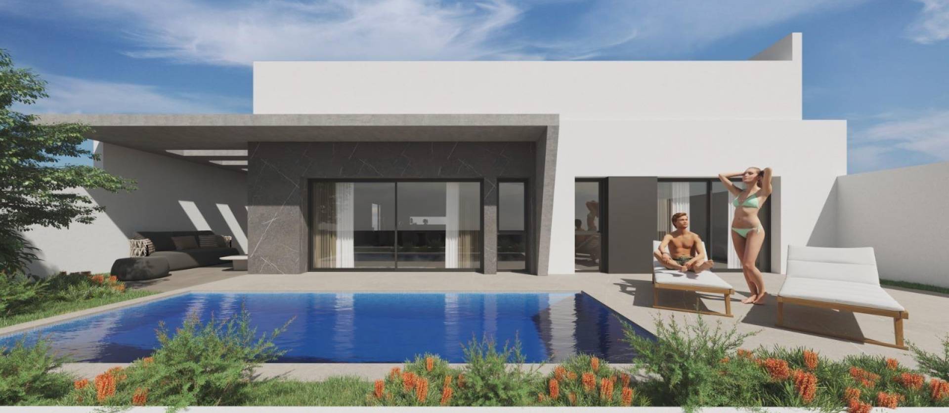 Nueva construcción  - Villa - Torrevieja - Parque Acuático - Sector 25