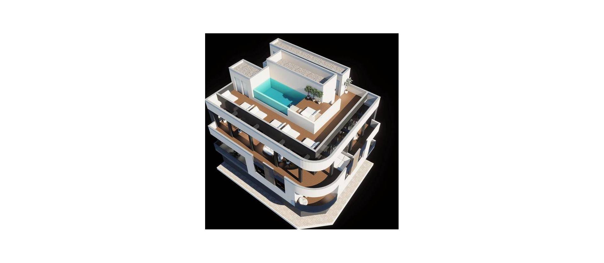Nieuwbouw projecten -  - Torrevieja - Centro