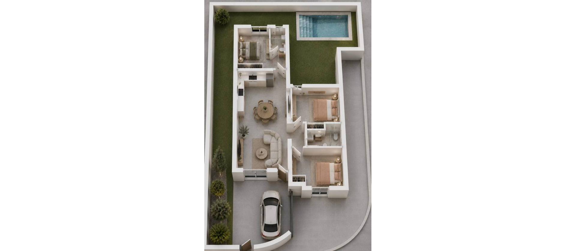 Nouvelle construction - Maison de ville - Mazarron - Country Club
