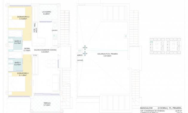 Nouvelle construction - Bungalow - Torrevieja - Los Balcones