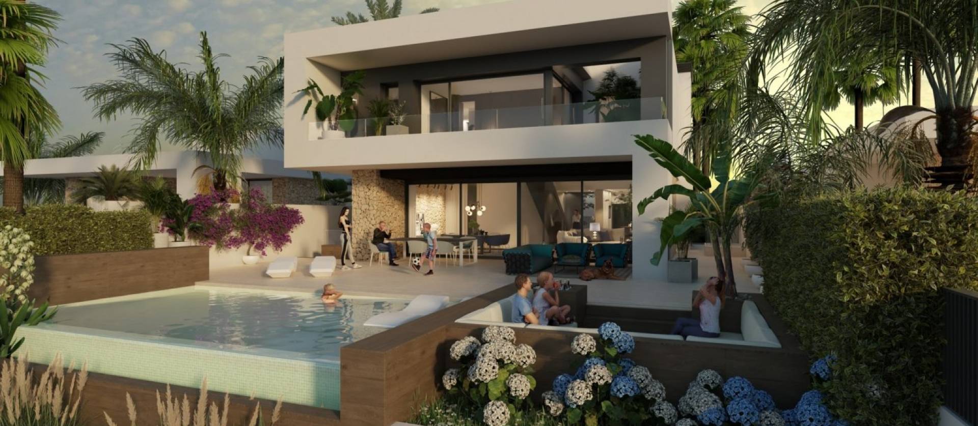 Nieuwbouw projecten - Villa - Algorfa - La Finca Golf