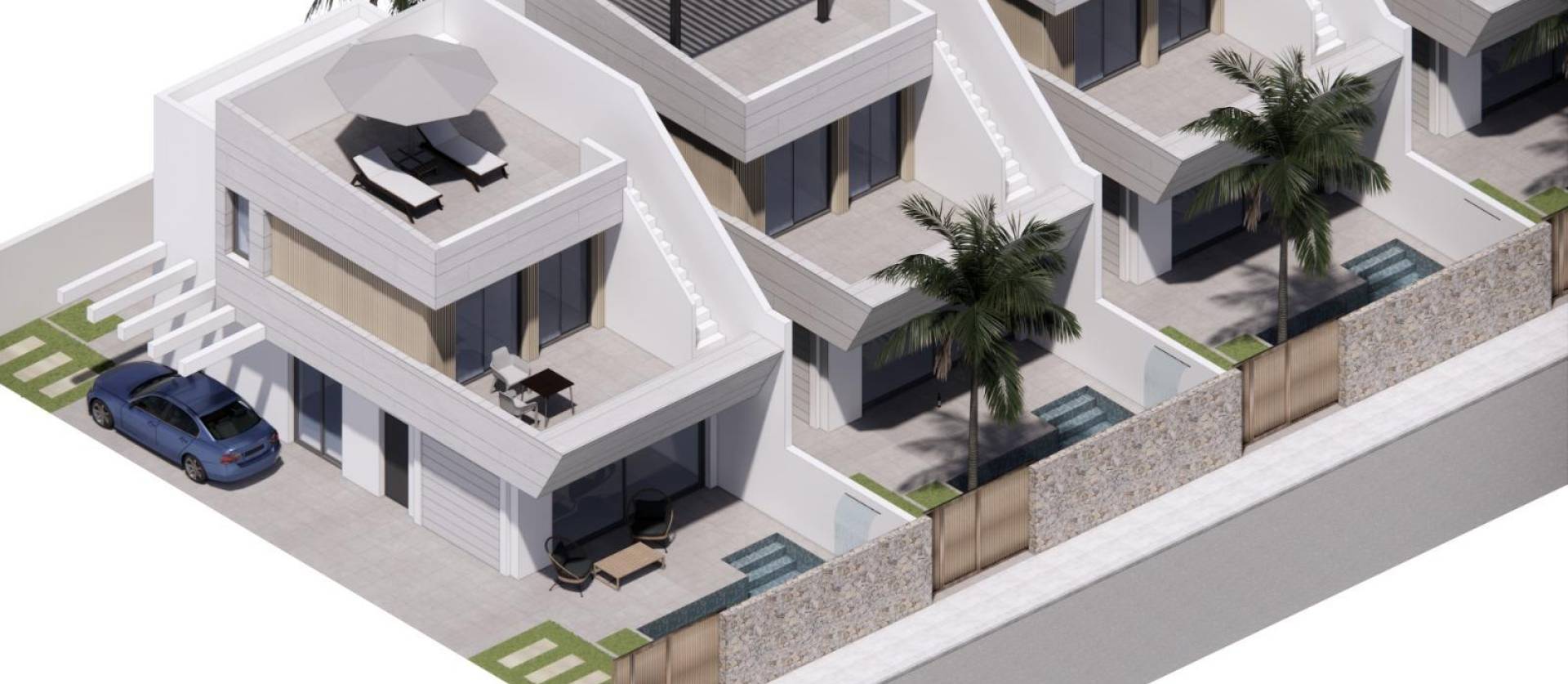 New Build - Villa - San Javier - Parque de los leones