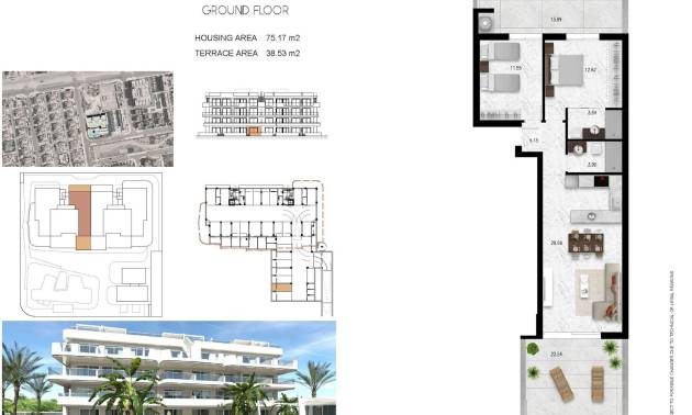 Nieuwbouw projecten - Appartment - Orihuela Costa - Lomas de Cabo Roig
