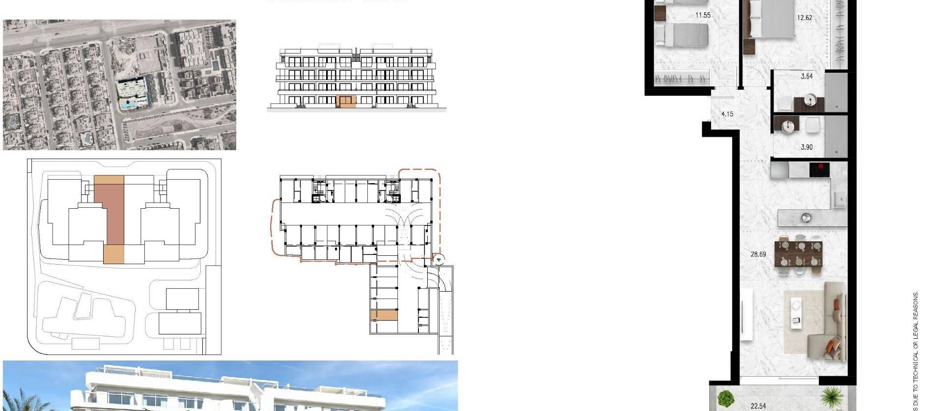 Nieuwbouw projecten - Appartment - Orihuela Costa - Lomas de Cabo Roig
