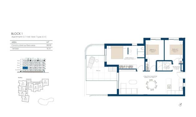 Nieuwbouw projecten - Appartment - Baños y Mendigo - El Valle Golf