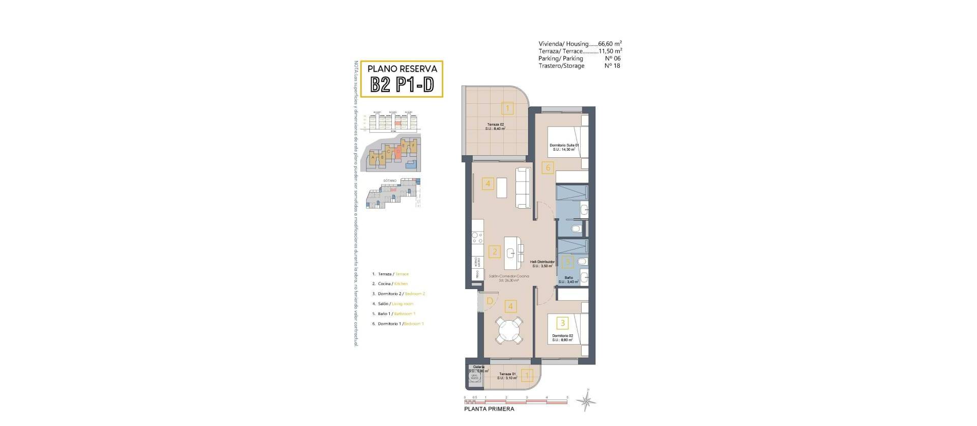 Nueva construcción  - Apartment - Los Alcázares - Serena Golf