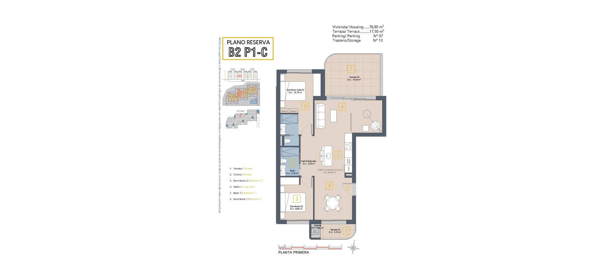 Nueva construcción  - Apartment - Los Alcázares - Serena Golf