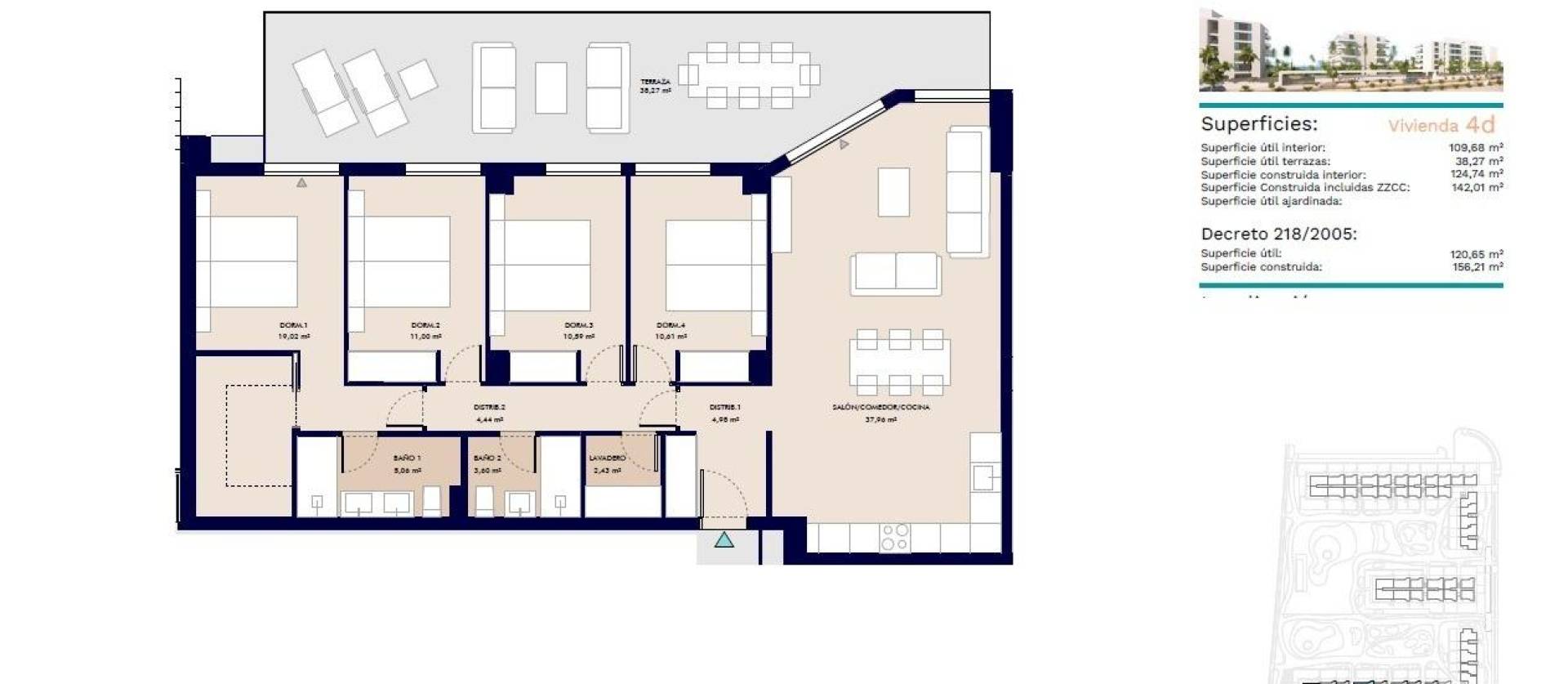 Nouvelle construction - Apartment - Almerimar