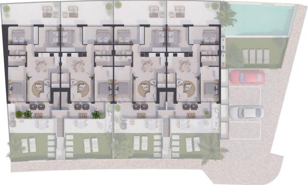 Nueva construcción  - Bungalow - San Pedro del Pinatar - Los Cuarteros