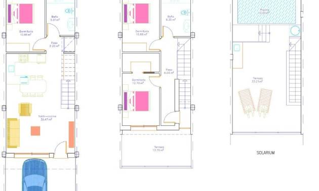 New Build - Townhouse - San Pedro del Pinatar - Pueblo