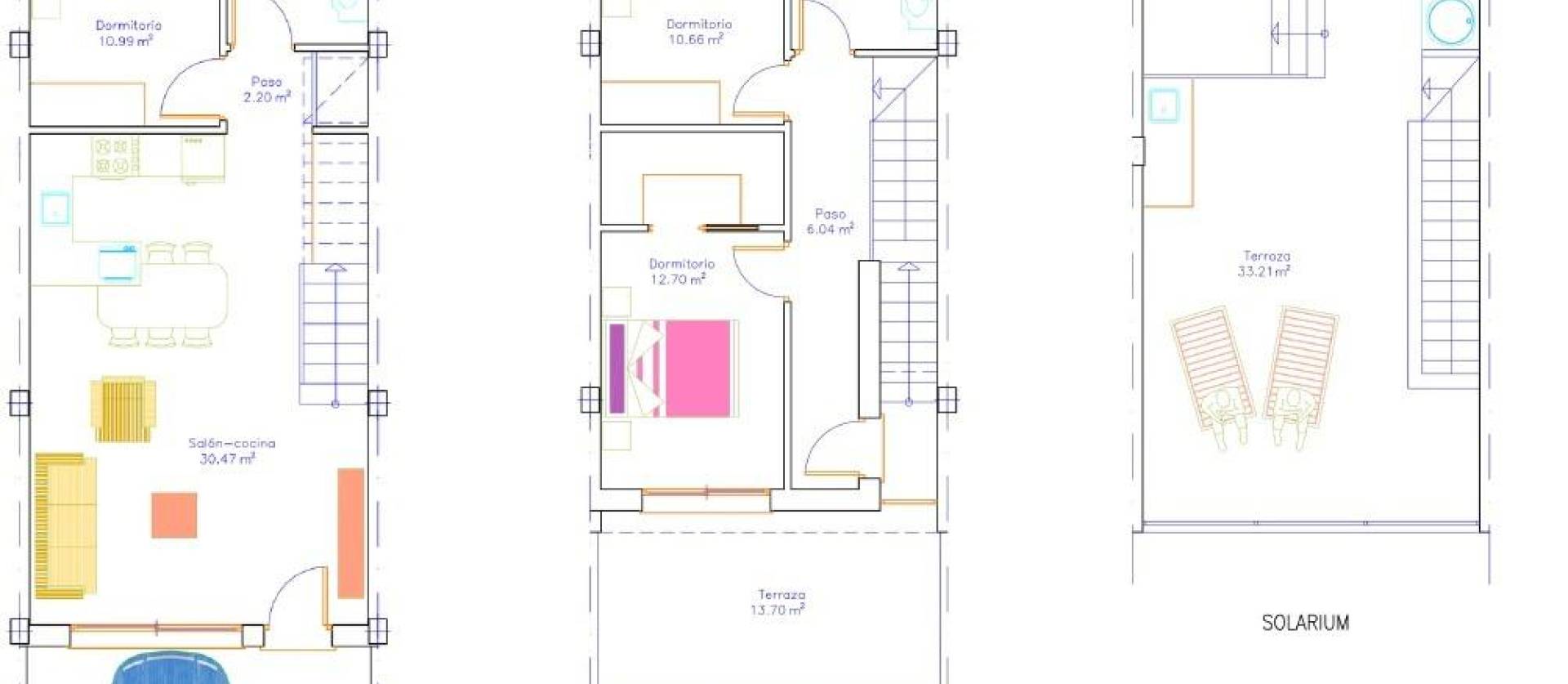 New Build - Townhouse - San Pedro del Pinatar - Pueblo