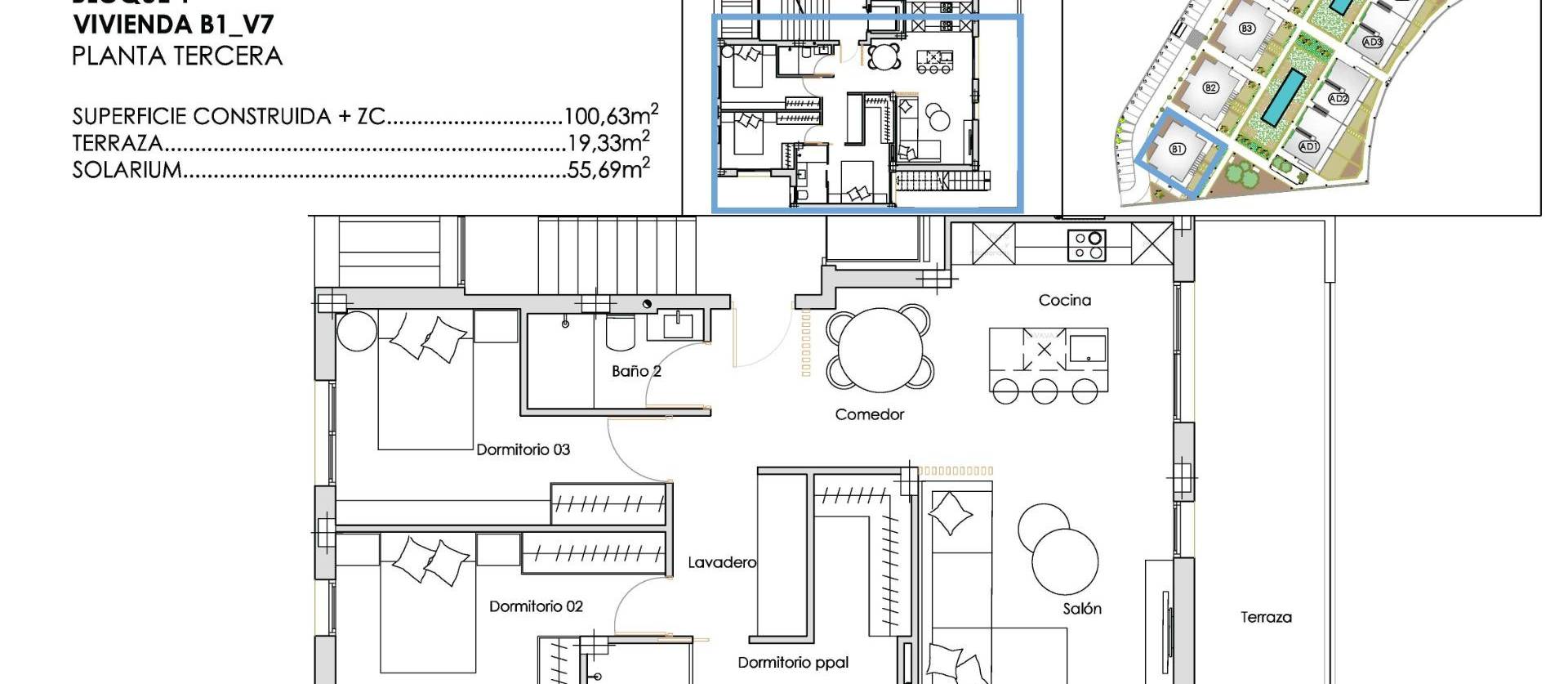 Nouvelle construction - Apartment - Torre Pacheco - Santa Rosalía