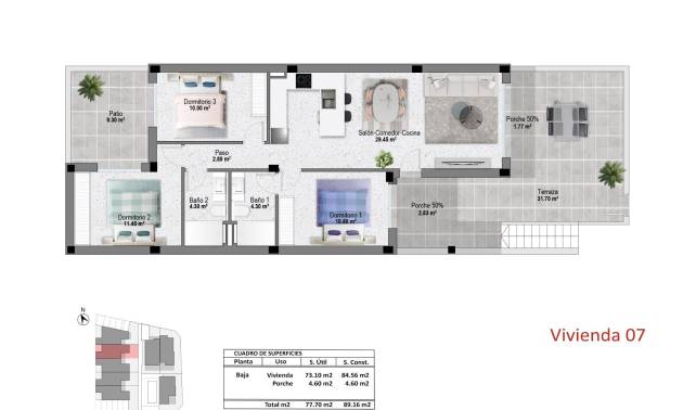 Nouvelle construction - Bungalow - Pilar de la Horadada - pueblo