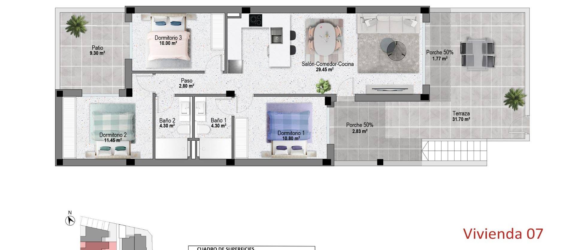 Nouvelle construction - Bungalow - Pilar de la Horadada - pueblo