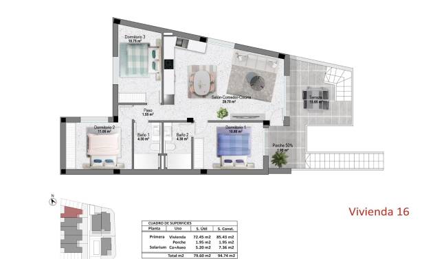 Nueva construcción  - Bungalow - Pilar de la Horadada - pueblo