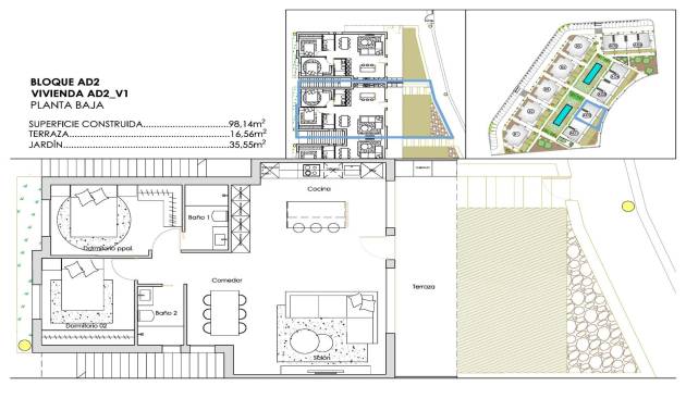 Nouvelle construction - Bungalow - Torre Pacheco - Santa Rosalía