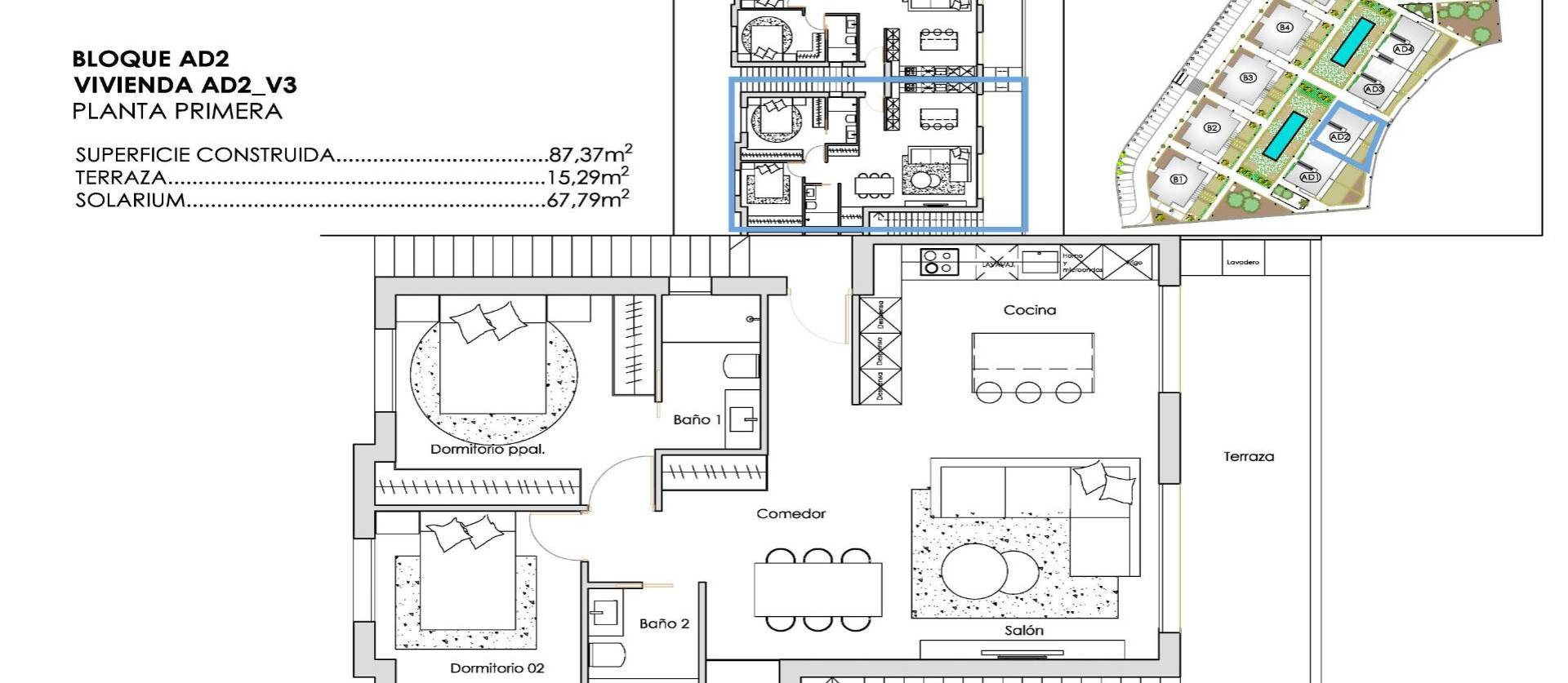 Nouvelle construction - Bungalow - Torre Pacheco - Santa Rosalía
