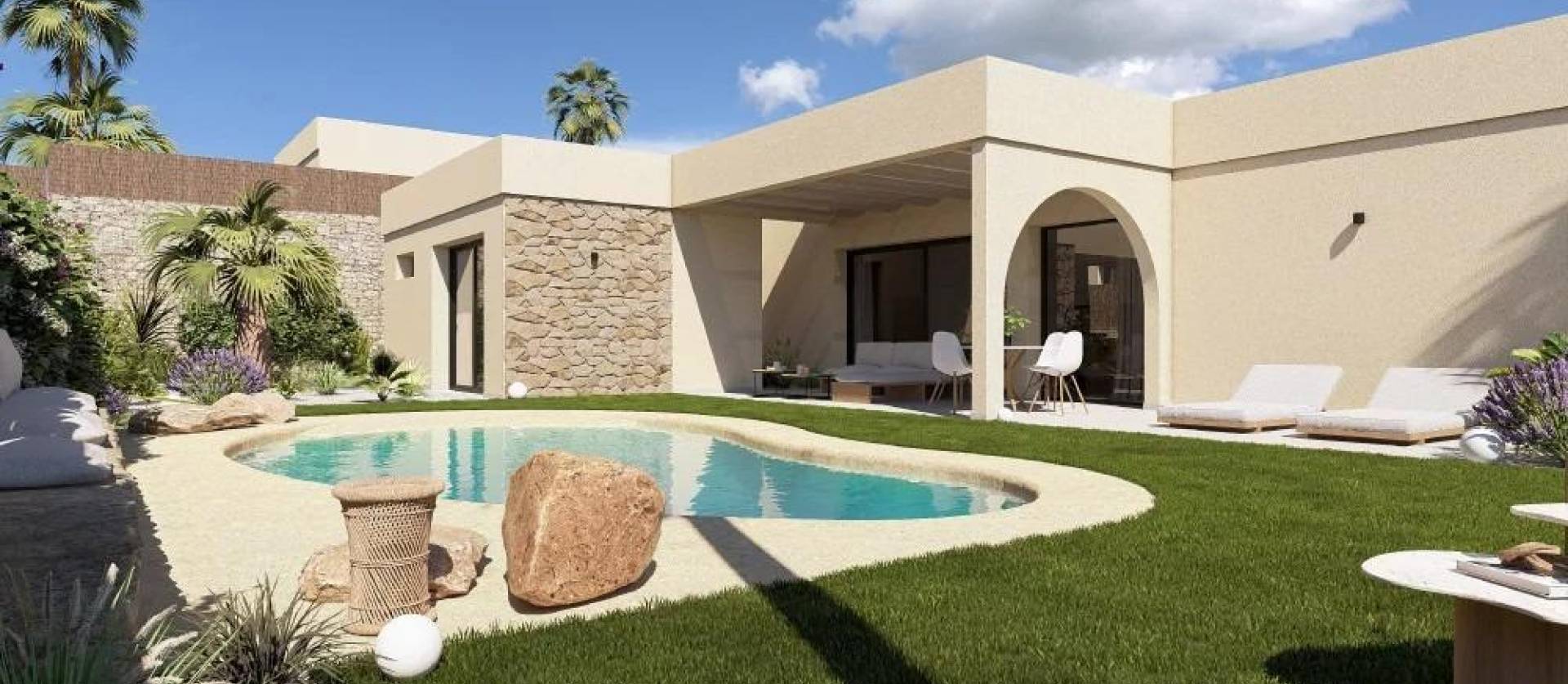 Nieuwbouw projecten - Villa - Baños y Mendigo - Altaona Golf