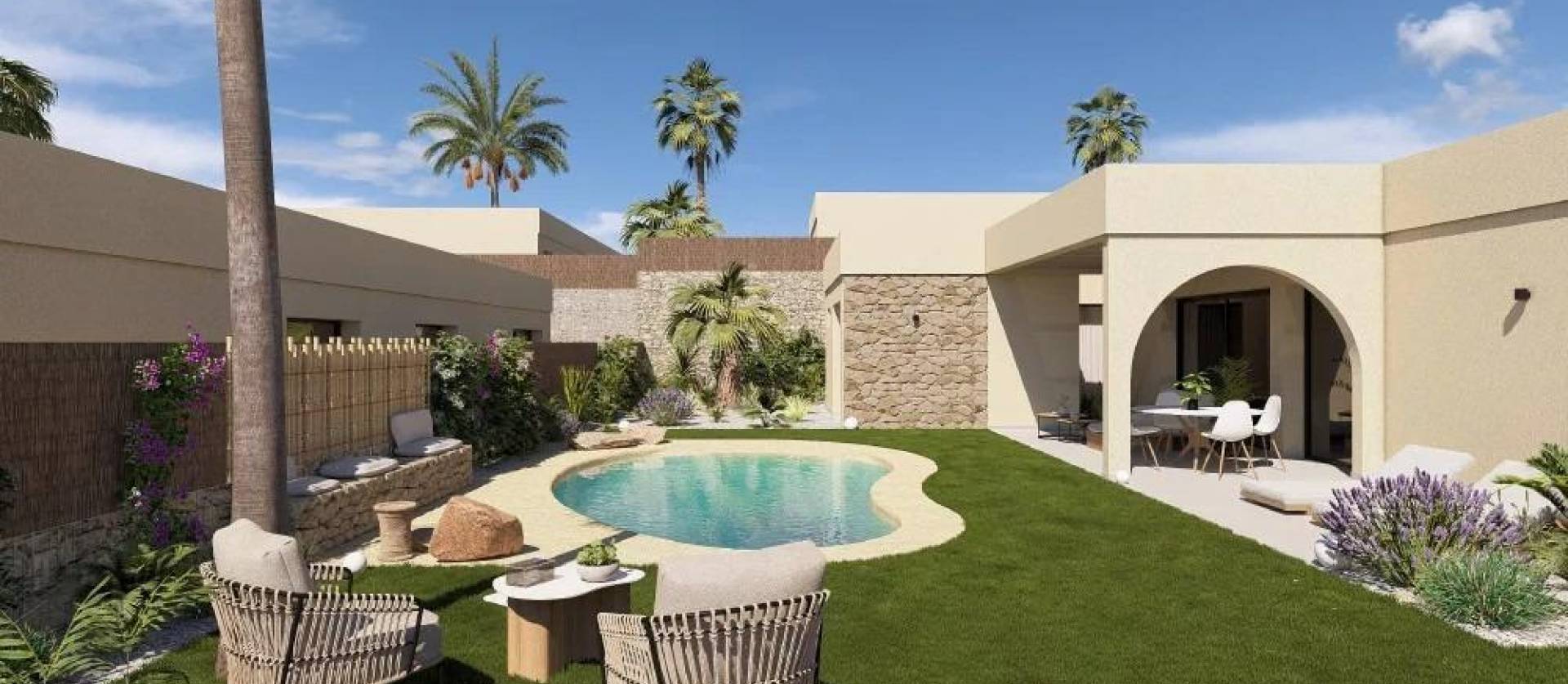 Nieuwbouw projecten - Villa - Baños y Mendigo - Altaona Golf