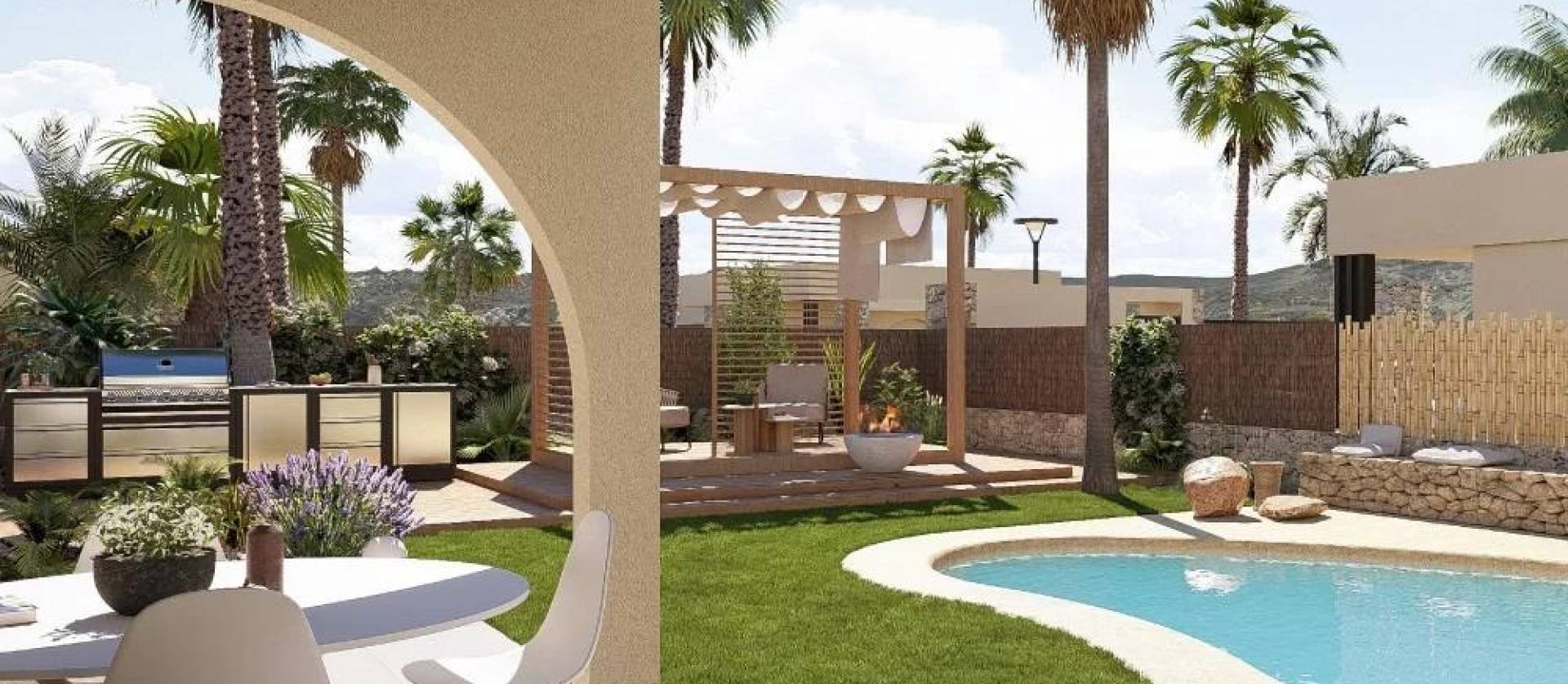 Nieuwbouw projecten - Villa - Baños y Mendigo - Altaona Golf