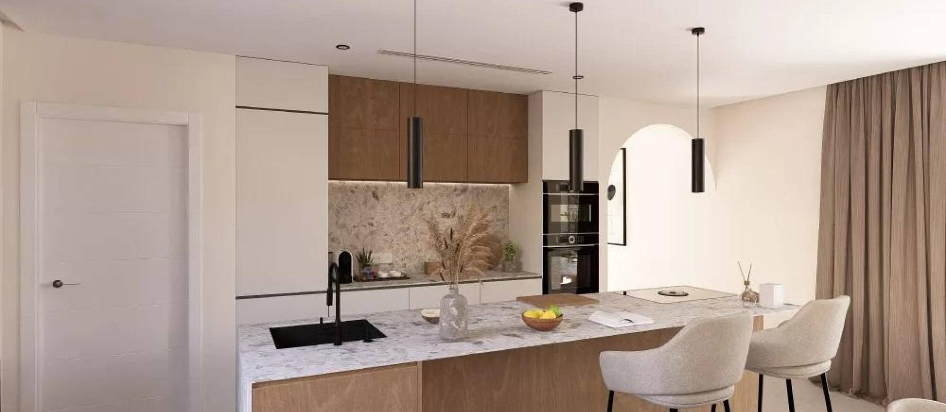 Nieuwbouw projecten - Villa - Baños y Mendigo - Altaona Golf