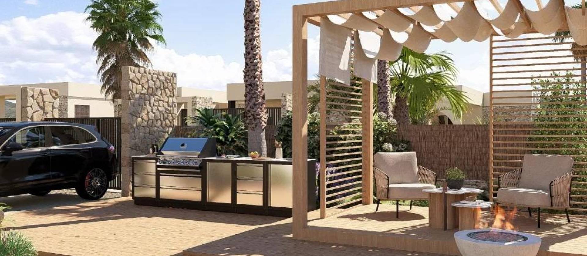 Nieuwbouw projecten - Villa - Baños y Mendigo - Altaona Golf