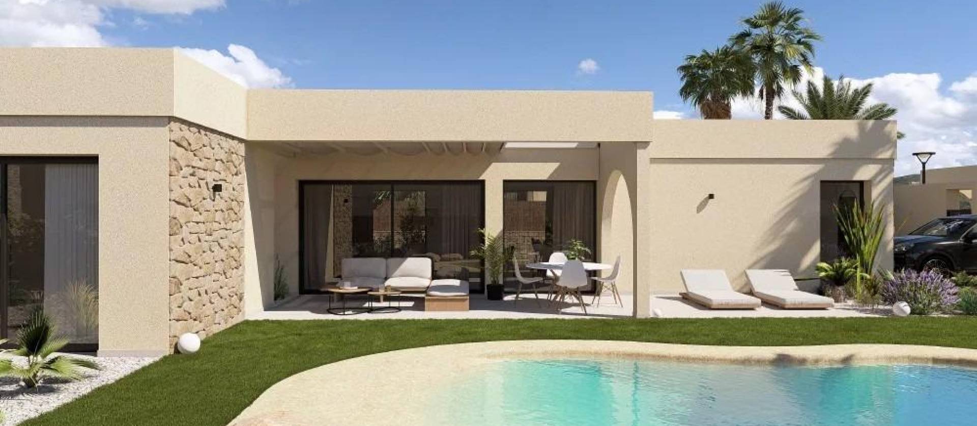 Nieuwbouw projecten - Villa - Baños y Mendigo - Altaona Golf