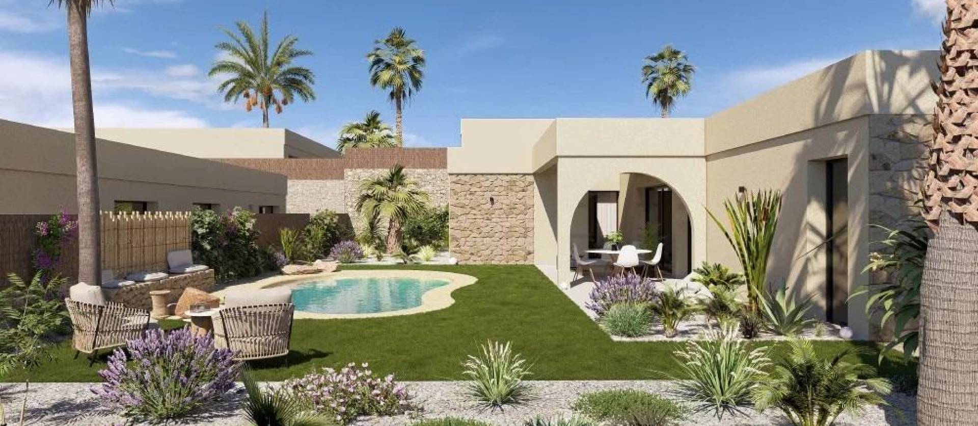 Nieuwbouw projecten - Villa - Baños y Mendigo - Altaona Golf