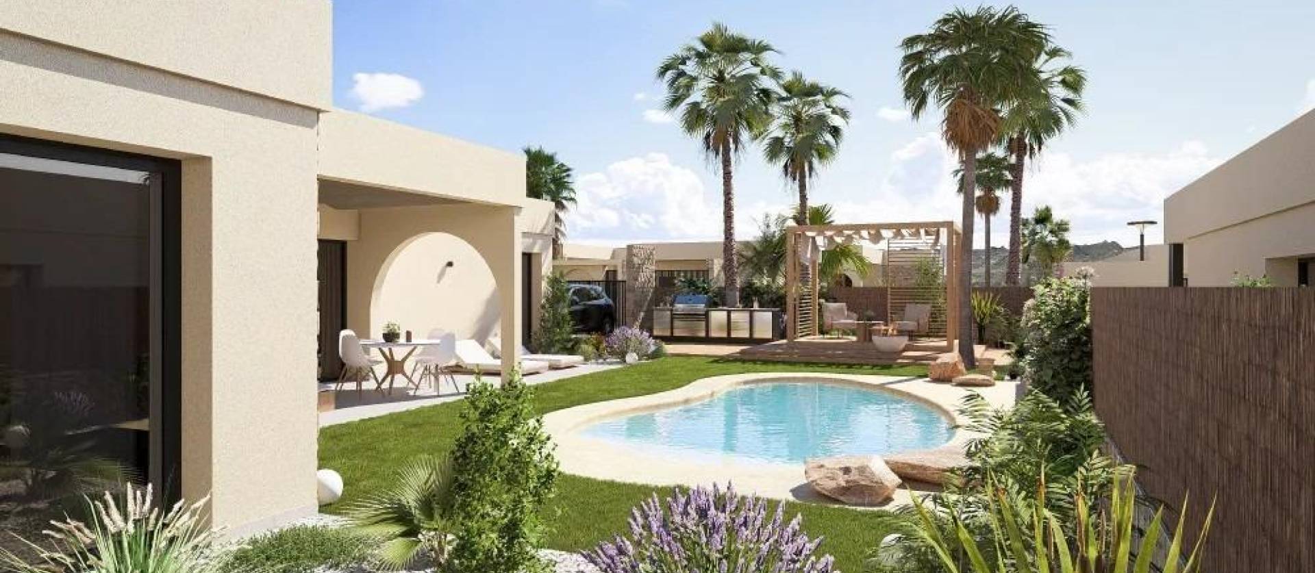 Nieuwbouw projecten - Villa - Baños y Mendigo - Altaona Golf