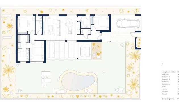 Nieuwbouw projecten - Villa - Baños y Mendigo - Altaona Golf