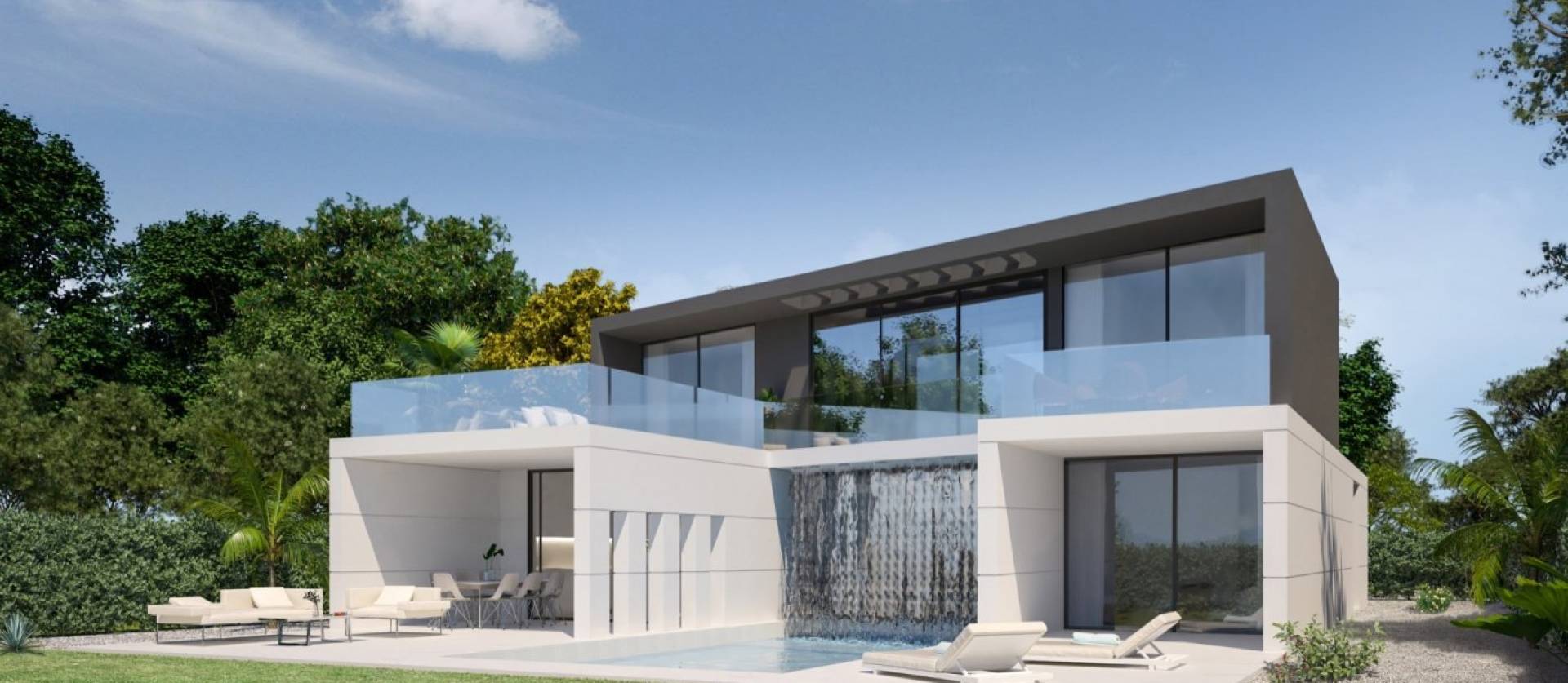 Nieuwbouw projecten - Villa - Baños y Mendigo - Altaona Golf