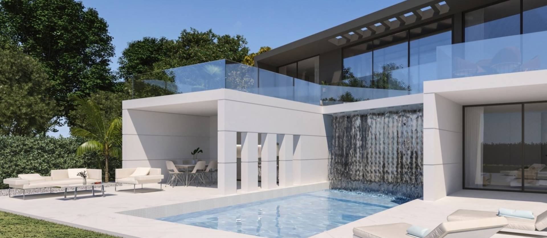 Nieuwbouw projecten - Villa - Baños y Mendigo - Altaona Golf