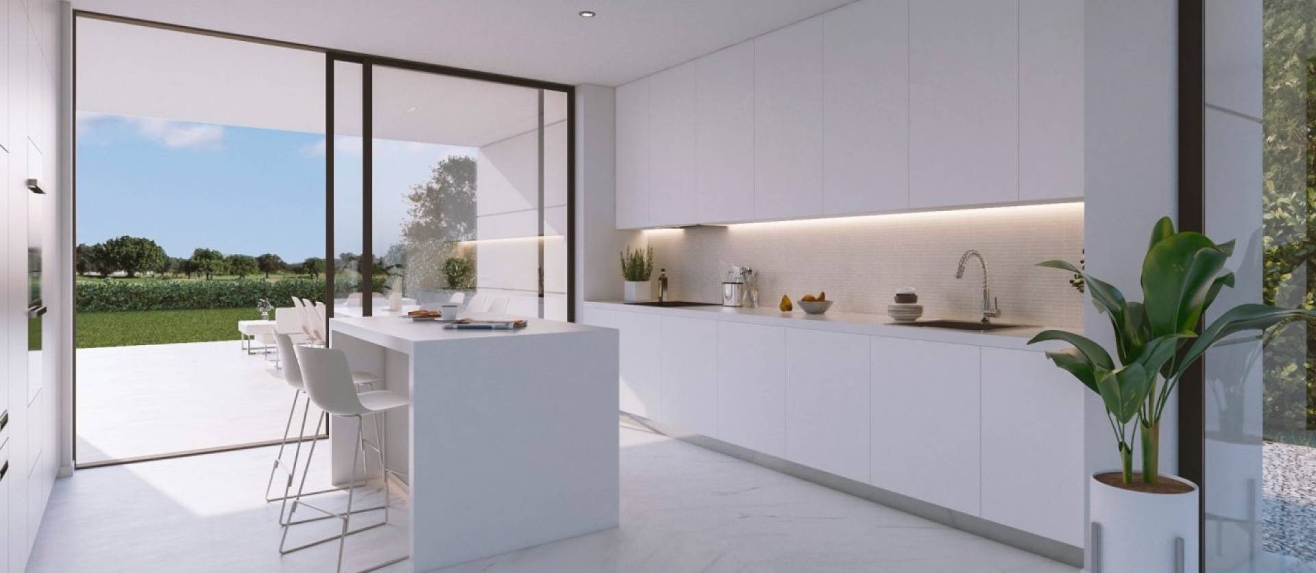 Nieuwbouw projecten - Villa - Baños y Mendigo - Altaona Golf