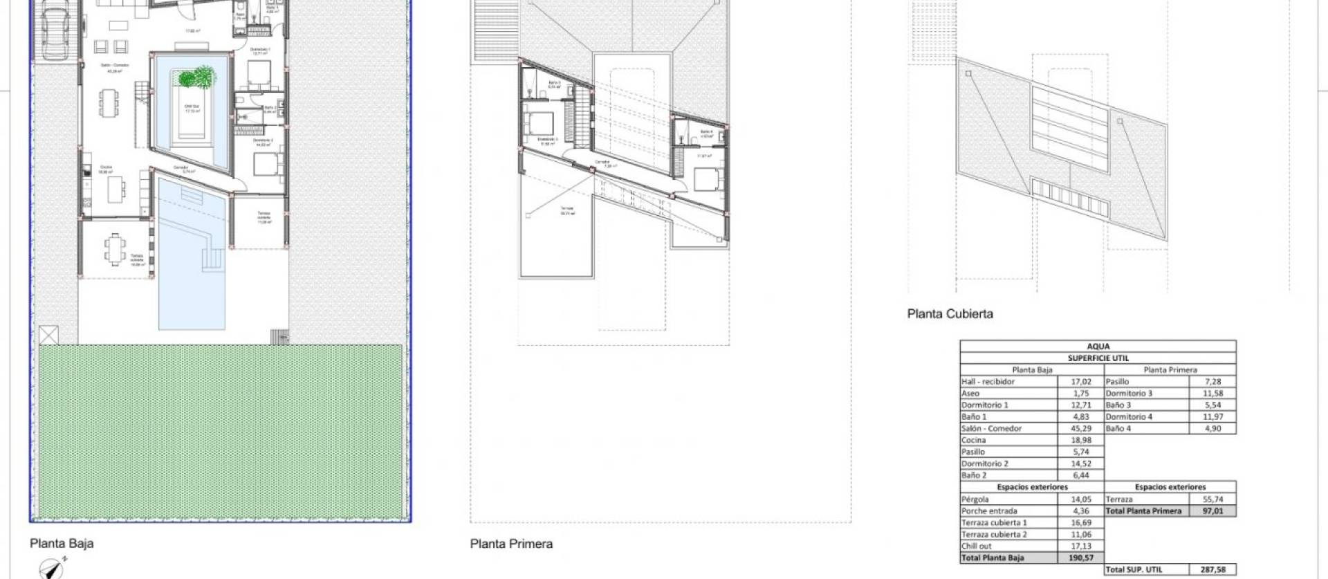 Nieuwbouw projecten - Villa - Baños y Mendigo - Altaona Golf