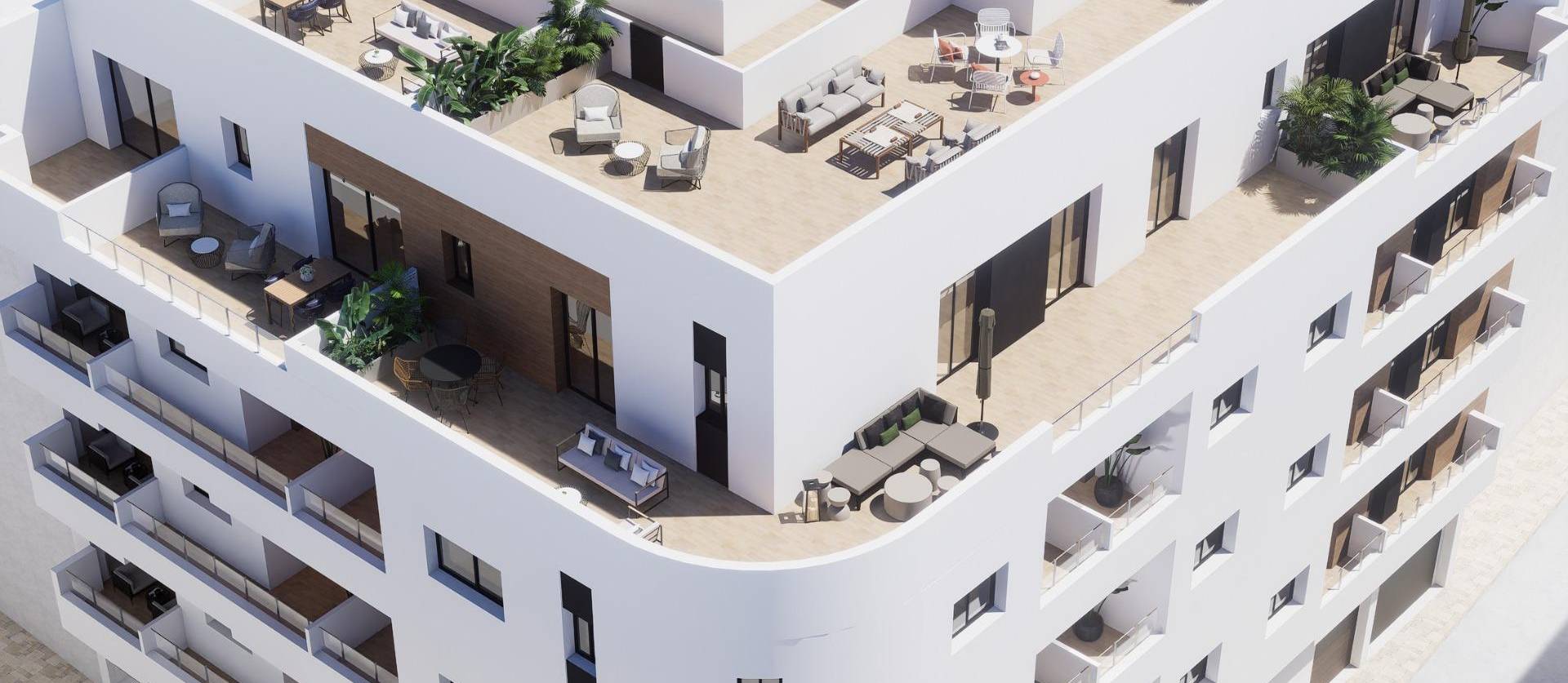 Nouvelle construction - Apartment - Torrevieja - pueblo