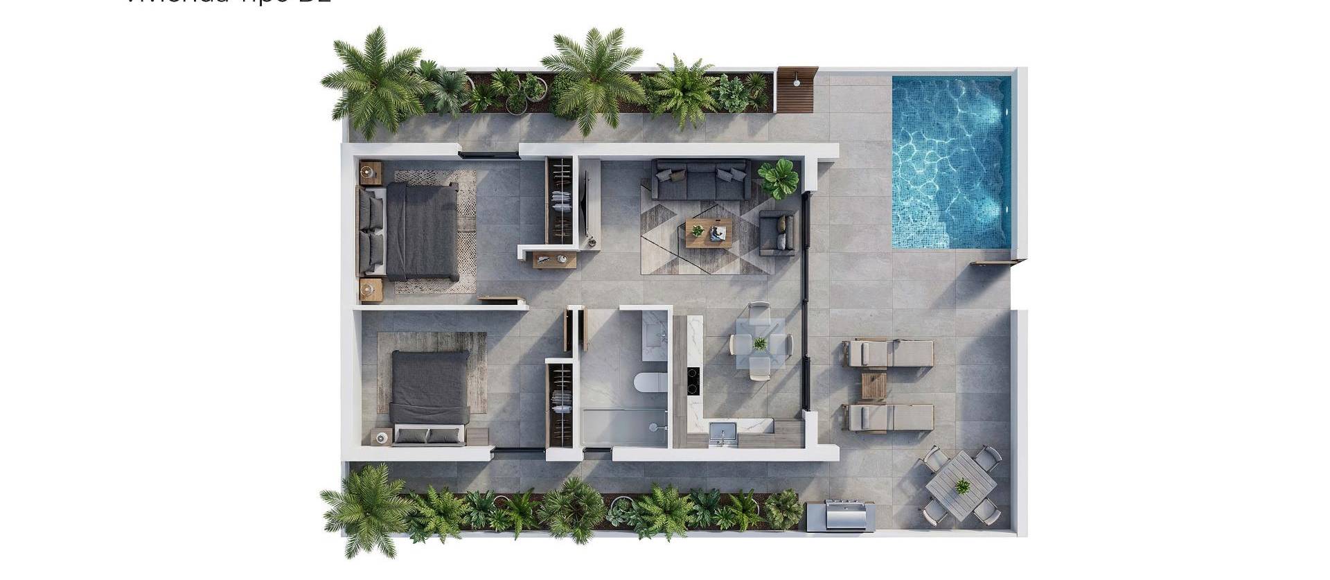 Nouvelle construction - Villa - Vera - Vera Playa