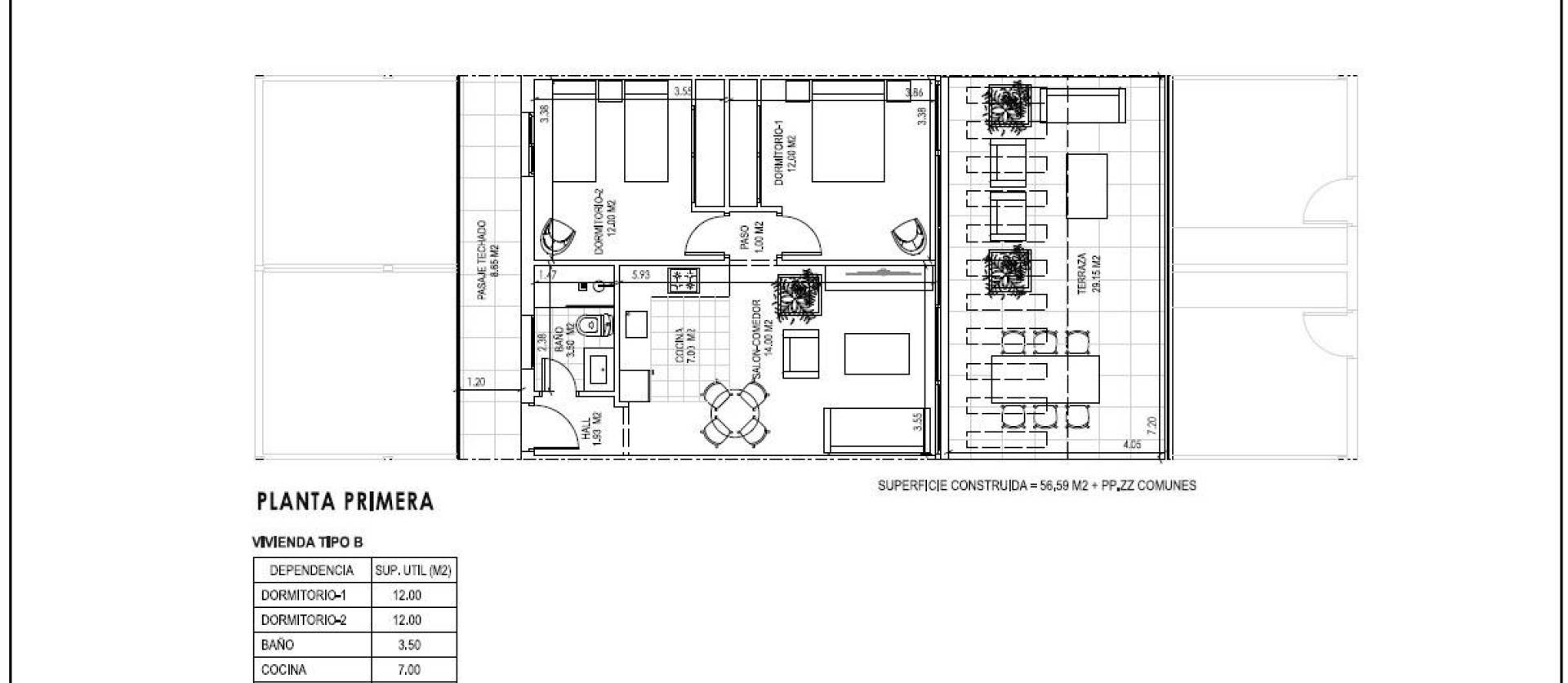 Nouvelle construction - Apartment - Vera - Vera Playa